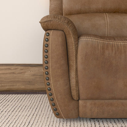 Beau Collection - Power Reclining Sofa with Power Headrests