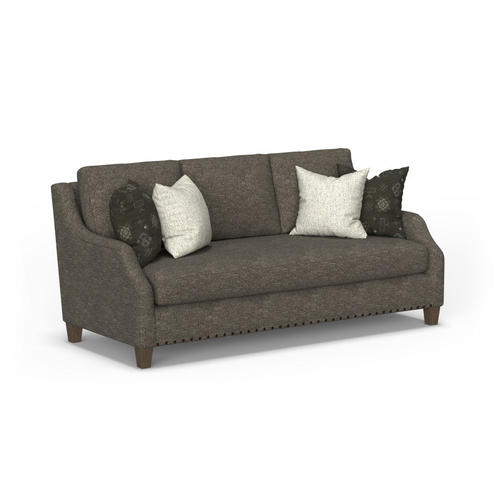 Gianna Bench Sofa - Fabric 915-20 - dropped