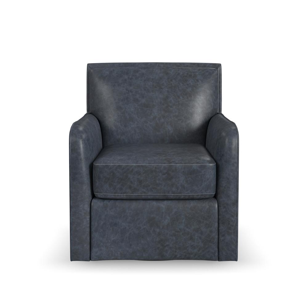 Beckett Swivel Chair - Leather 527-40