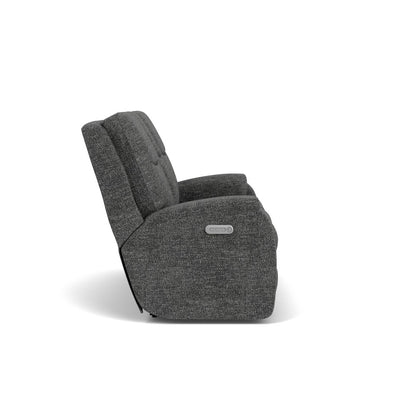 Penn Power Reclining Loveseat with Console & Power Headrests & Lumbar - Default Title