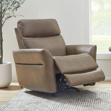 Artemis Power Rocking Recliner with Power Headrest, Lumbar, Heat & Massage - Leather 886-72