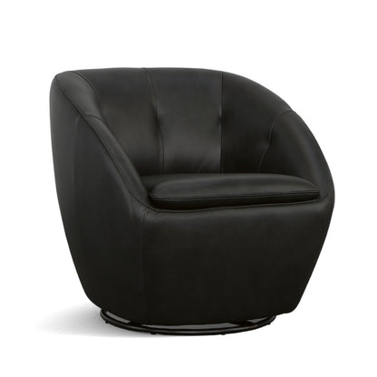 Wade Swivel Chair - Black