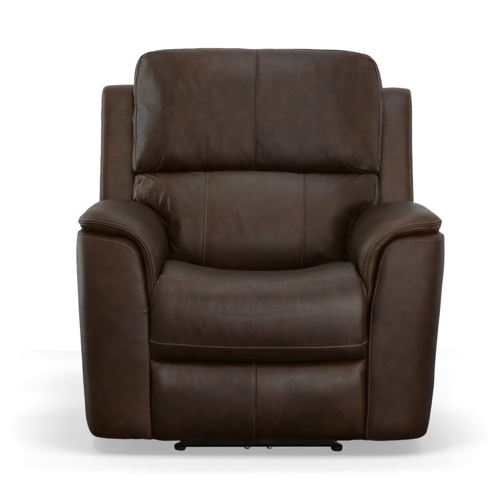 Henry Power Recliner with Power Headrest & Lumbar - Leather 946-71