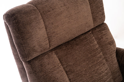 Classic Power Gliding Recliner with Power Headrest & Lumbar - Fabric 410-70
