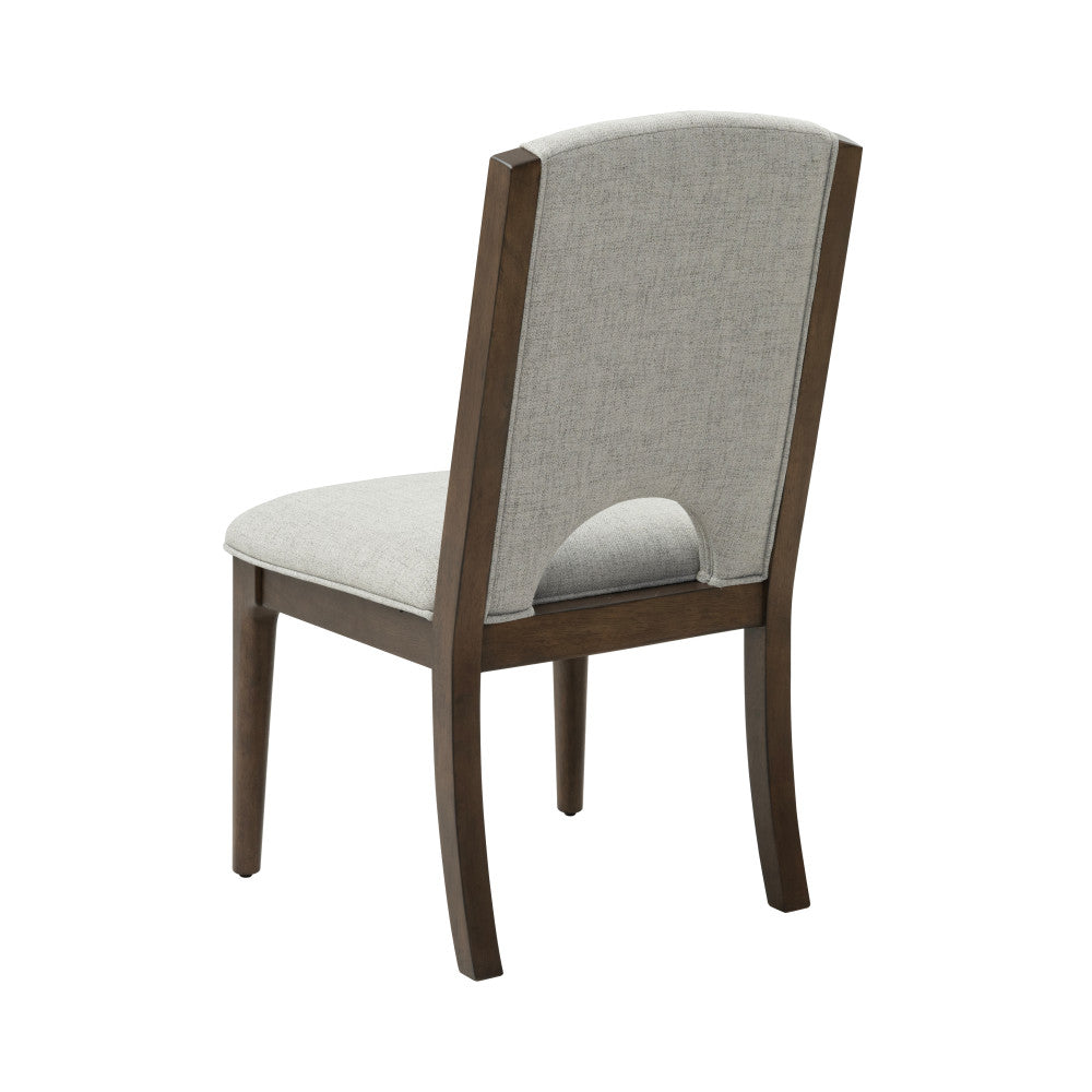 Athens Pair of Upholstered Dining Chairs - Default Title