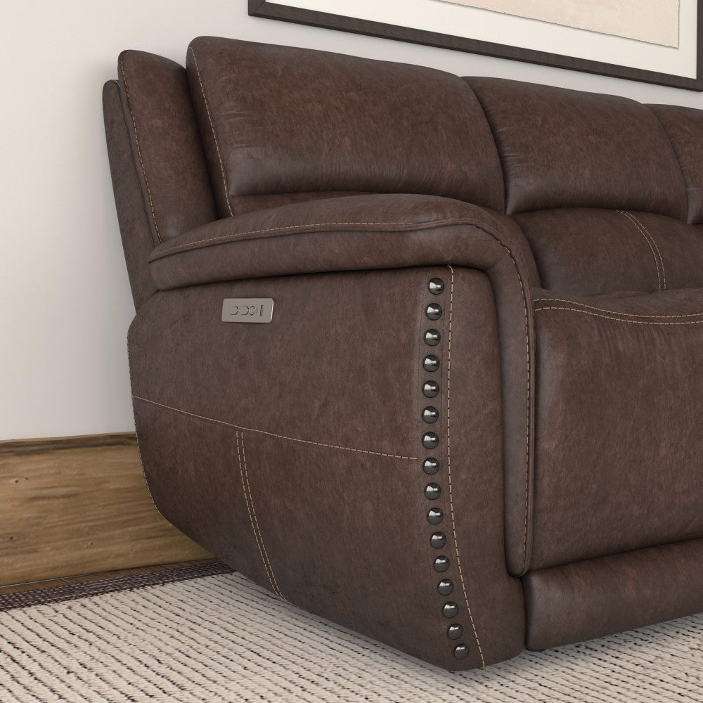Beau Collection - Power Reclining Sofa with Power Headrests