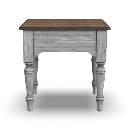 Plymouth End Table - Gray, Brown - 5000003396