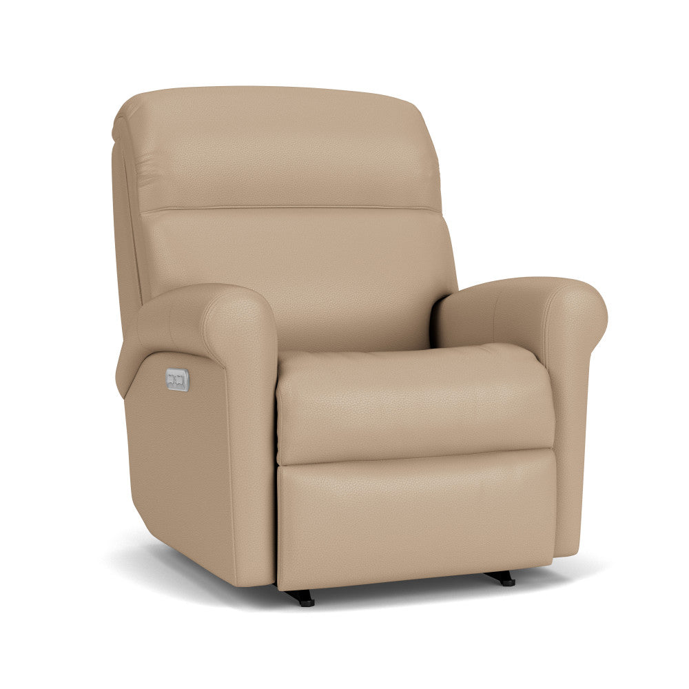 Davis Power Rocking Recliner with Power Headrest - Leather 824-82