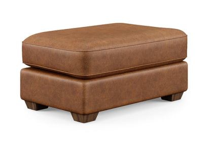 Thornton Cocktail Ottoman - Leather 775-80