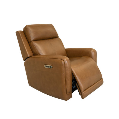 Alister Power Gliding Recliner with Power Headrest and Lumbar - Leather 734-72