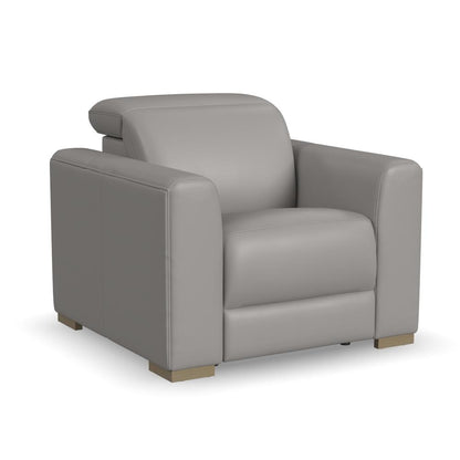Aurora Power Recliner with Power Headrest - Leather 749-01