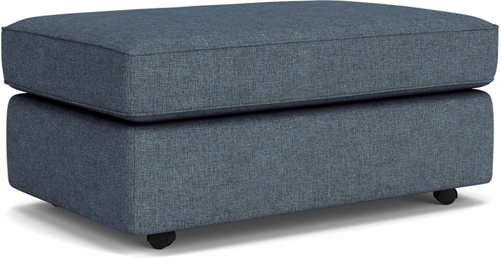 Vail Cocktail Ottoman with Casters - Default Title