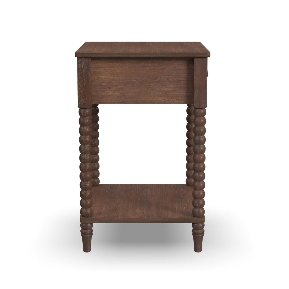 Spindle Nightstand - Brown