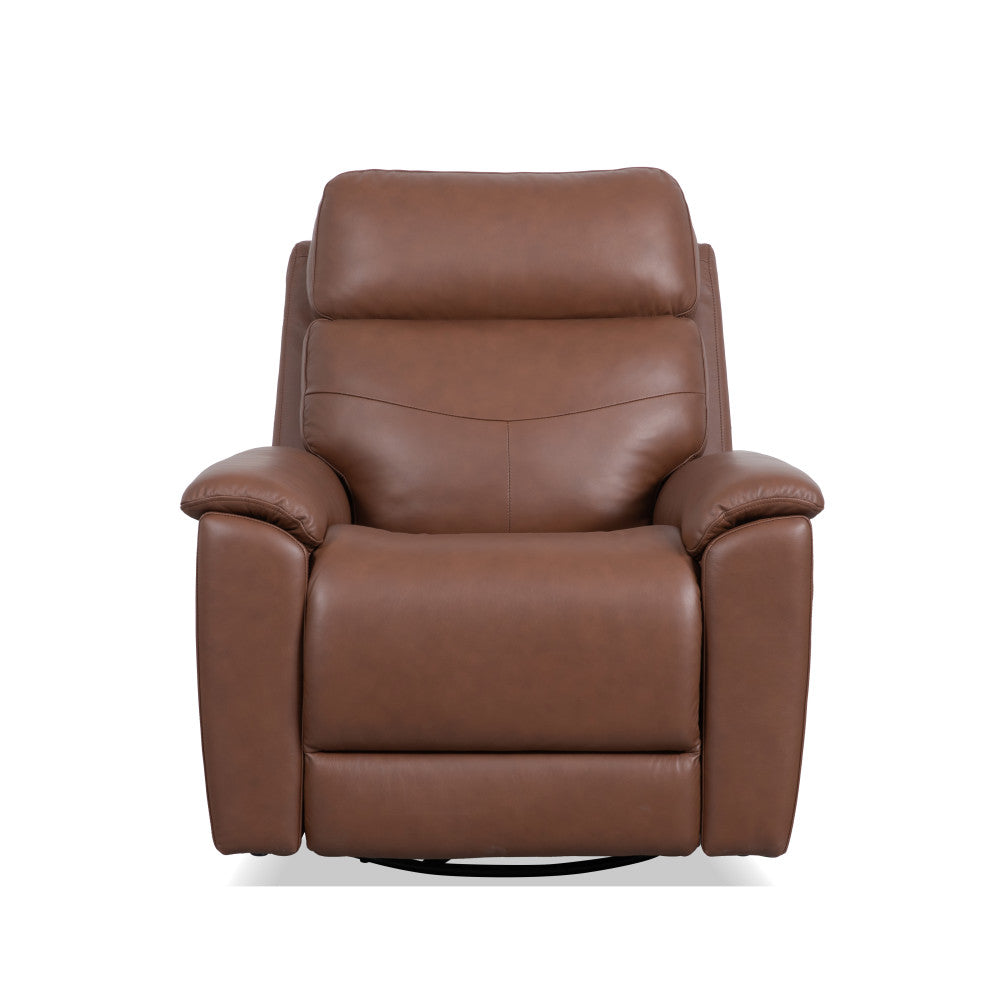 Refined Perfect Match Power Swivel Gliding Recliner with Power Headrest & Lumbar - Default Title