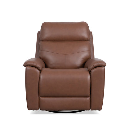 Refined Perfect Match Power Swivel Gliding Recliner with Power Headrest & Lumbar - Default Title