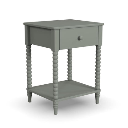 Spindle Nightstand - Green