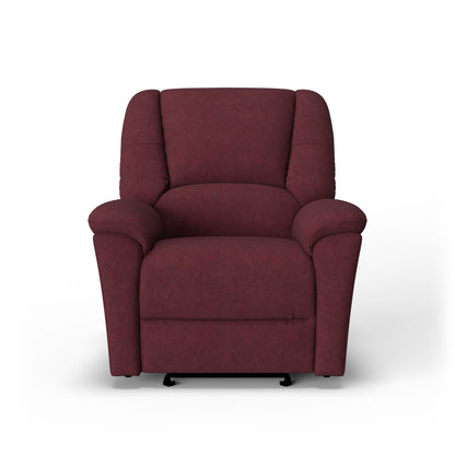 Plush Power Gliding Recliner with Power Headrest & Lumbar - Leather 654-01
