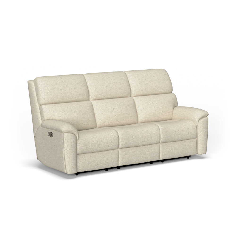 Porter Power Reclining Sofa with Console, Power Headrests & Lumbar - Fabric 365-80
