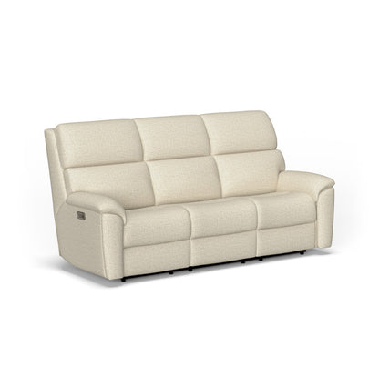 Porter Power Reclining Sofa with Console, Power Headrests & Lumbar - Fabric 365-80