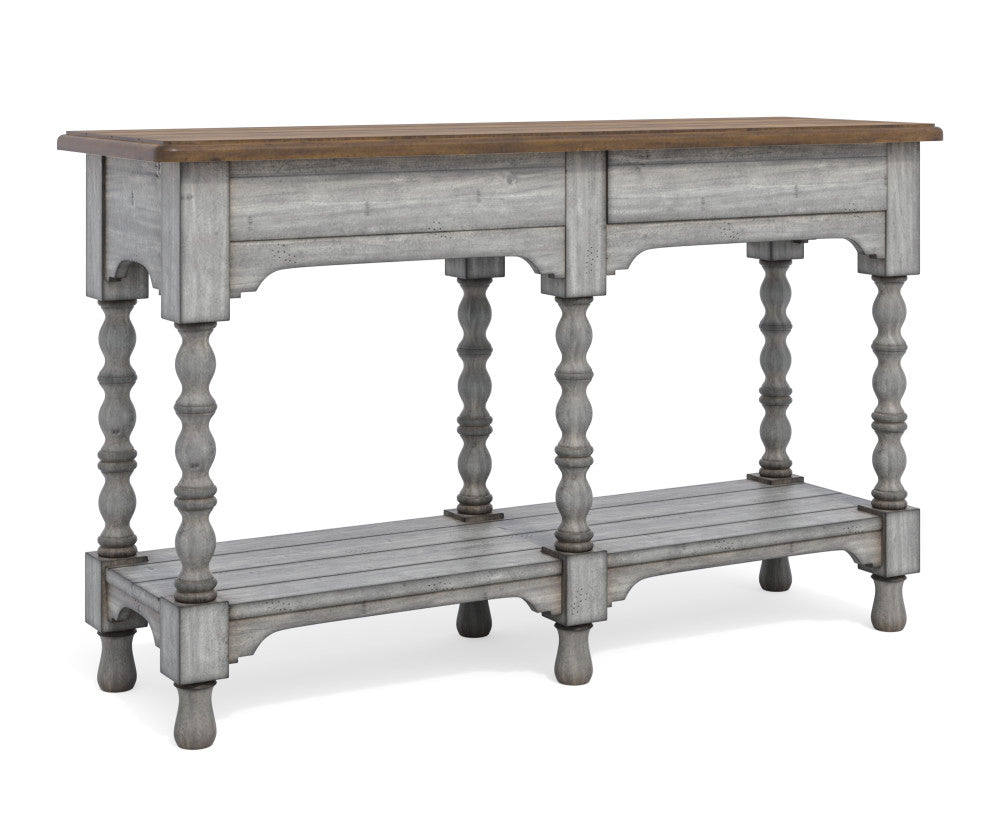 Plymouth Sofa Table - Gray, Brown
