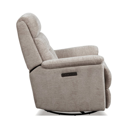 Sophisticated Perfect Match Power Swivel Gliding Recliner with Power Headrest & Lumbar - Default Title