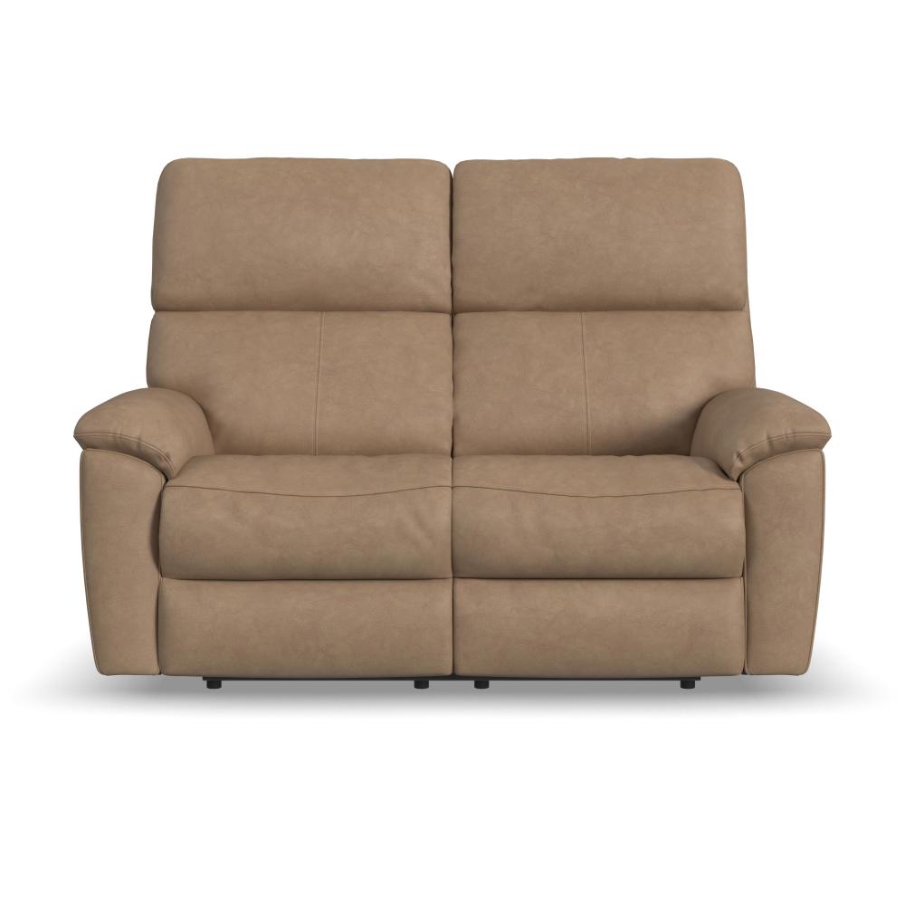 Porter Power Reclining Loveseat with Power Headrest & Lumbar - Leather 577-82