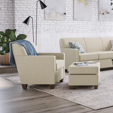 Nora Ottoman - Fabric 959-80