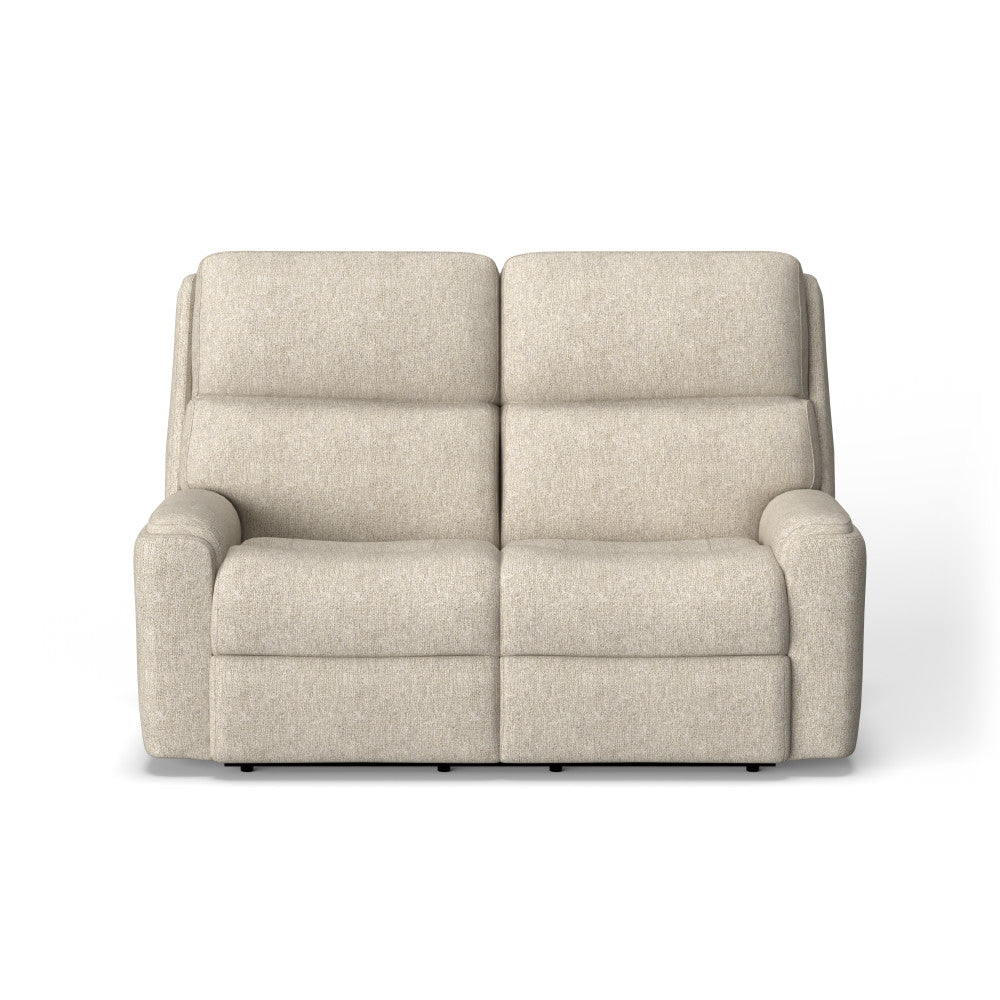 Rio Power Reclining Loveseat with Power Headrests - Fabric 147-11