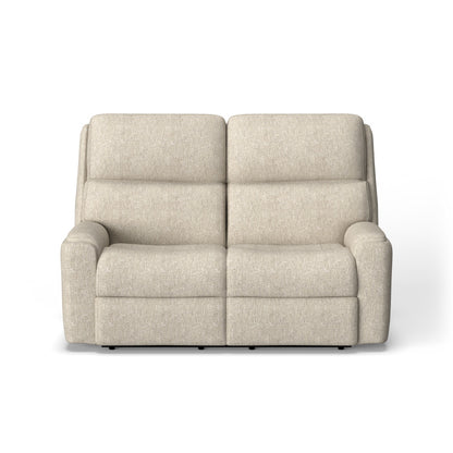 Rio Power Reclining Loveseat with Power Headrests - Fabric 147-11