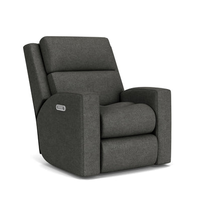 Score Power Recliner with Power Headrest & Lumbar - Fabric 723-80