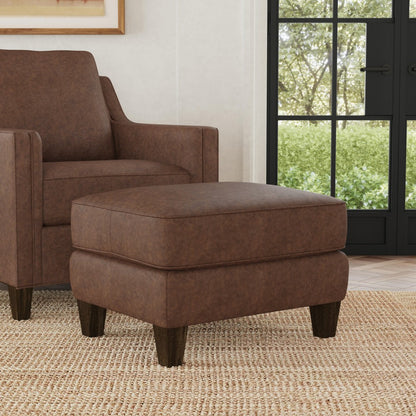 Finley Ottoman - Leather 173-90