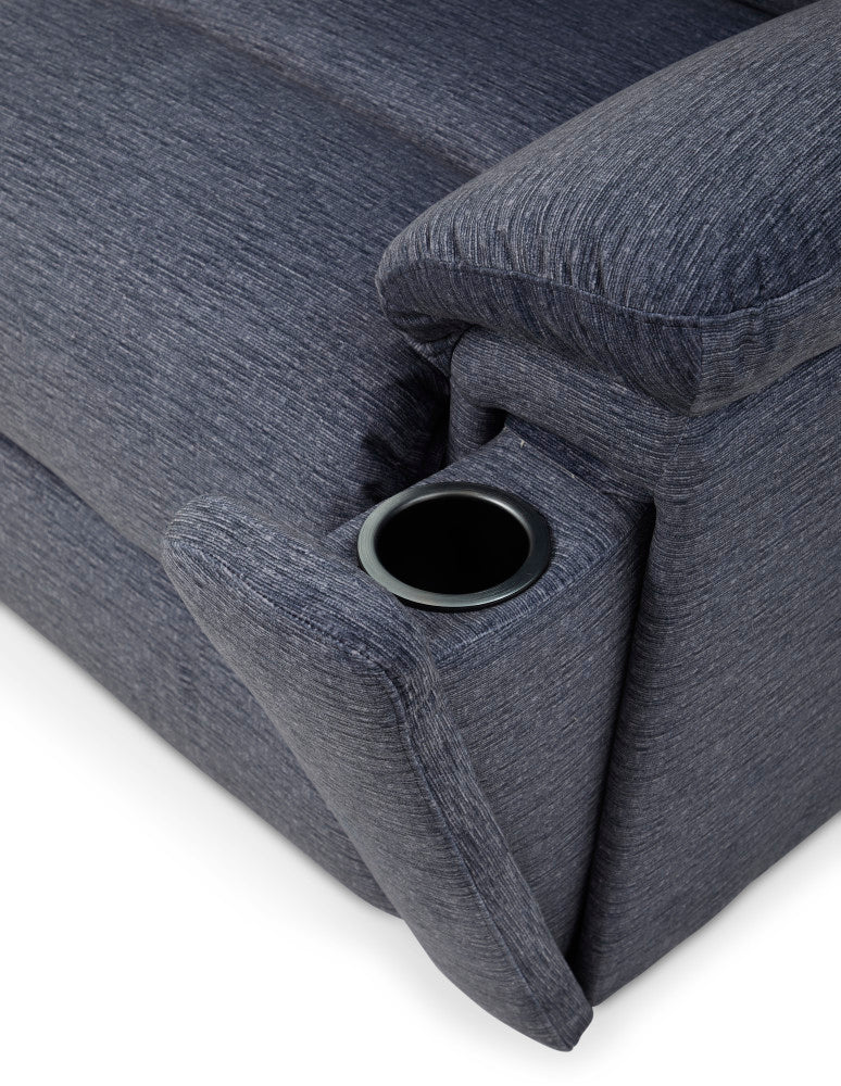Plush Gliding Recliner - Fabric 955-40