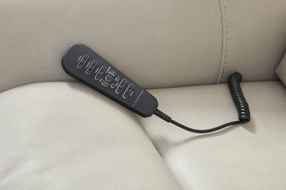 Artemis Power Rocking Recliner with Power Headrest, Lumbar, Heat & Massage - Leather 886-01