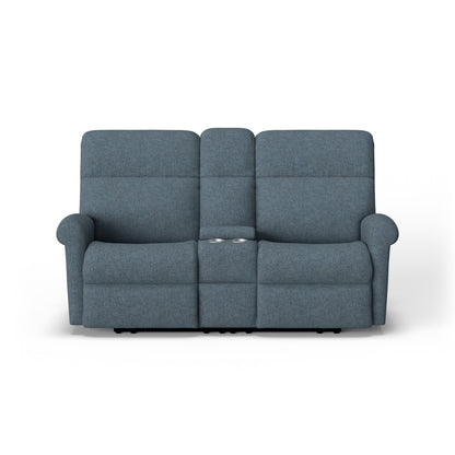 Davis Power Reclining Loveseat with Console & Power Headrests - Default Title
