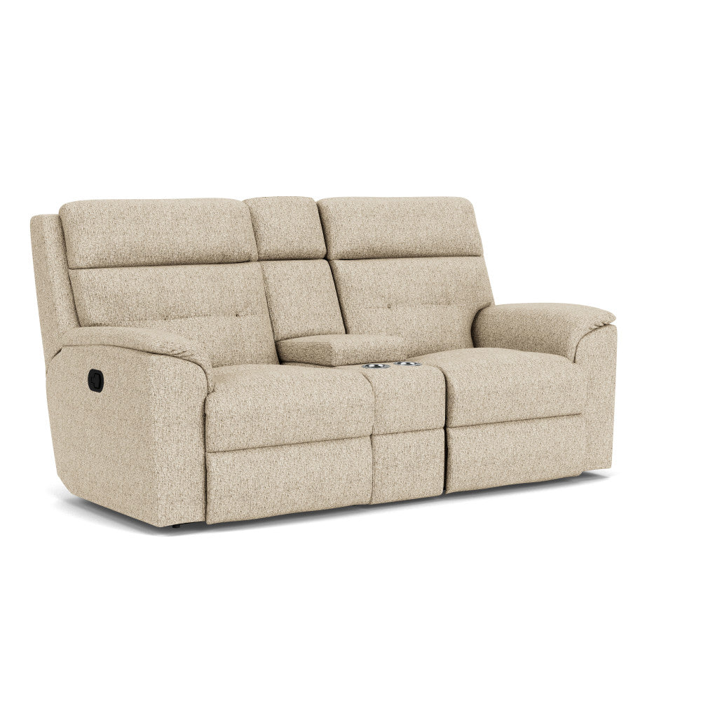 Mason Reclining Loveseat with Console - Default Title