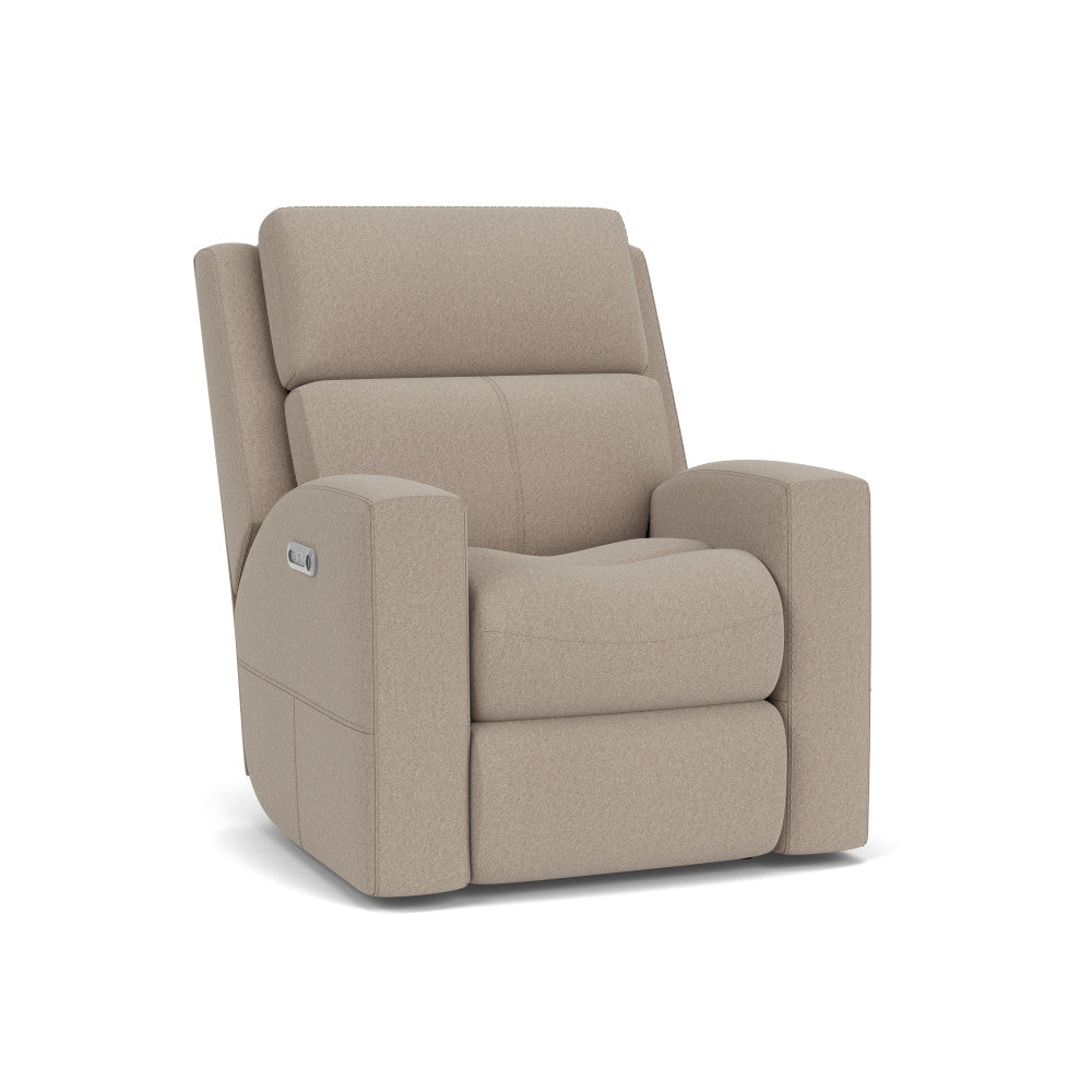 Score Power Recliner with Power Headrest & Lumbar - Leather 654-70