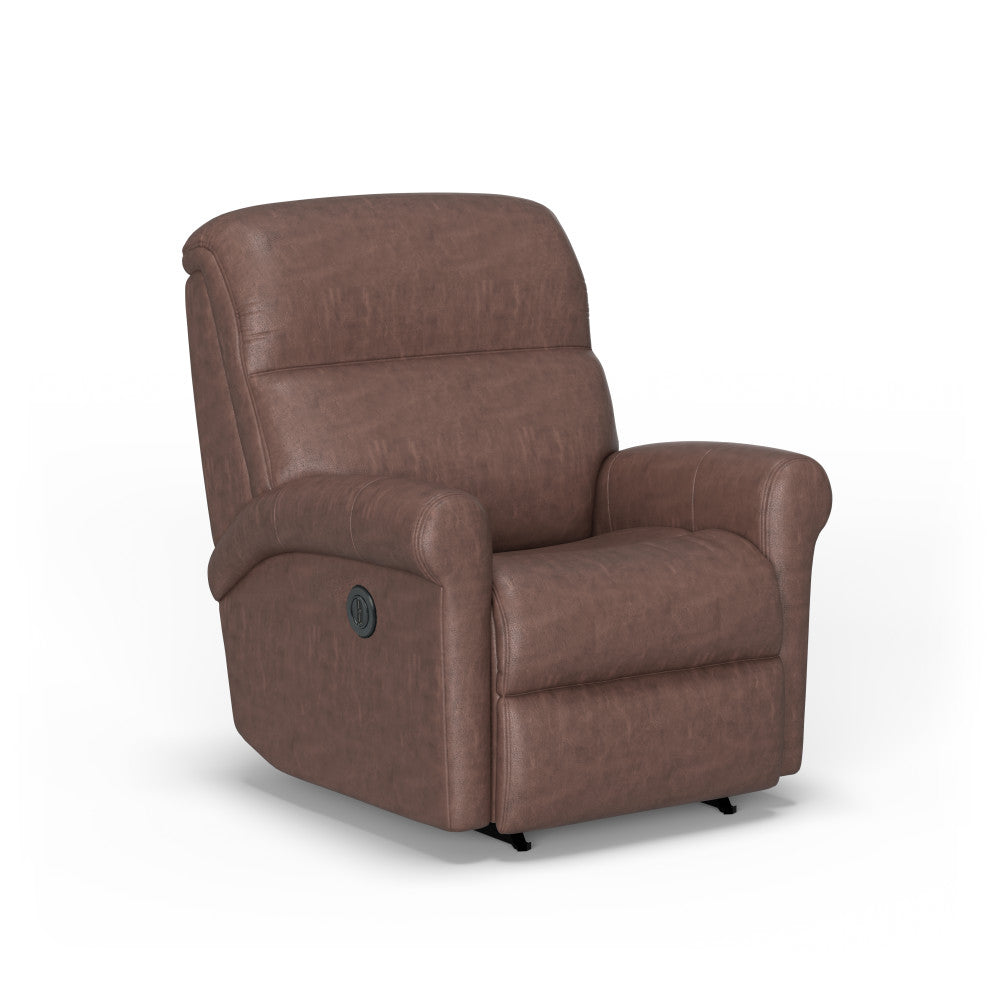 Davis Power Rocking Recliner - Leather 665-70