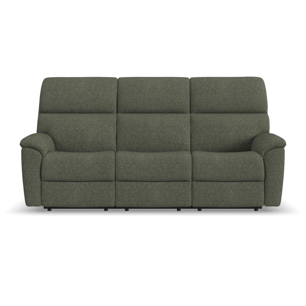 Porter Power Reclining Sofa with Console, Power Headrest, & Lumbar - Fabric 365-72