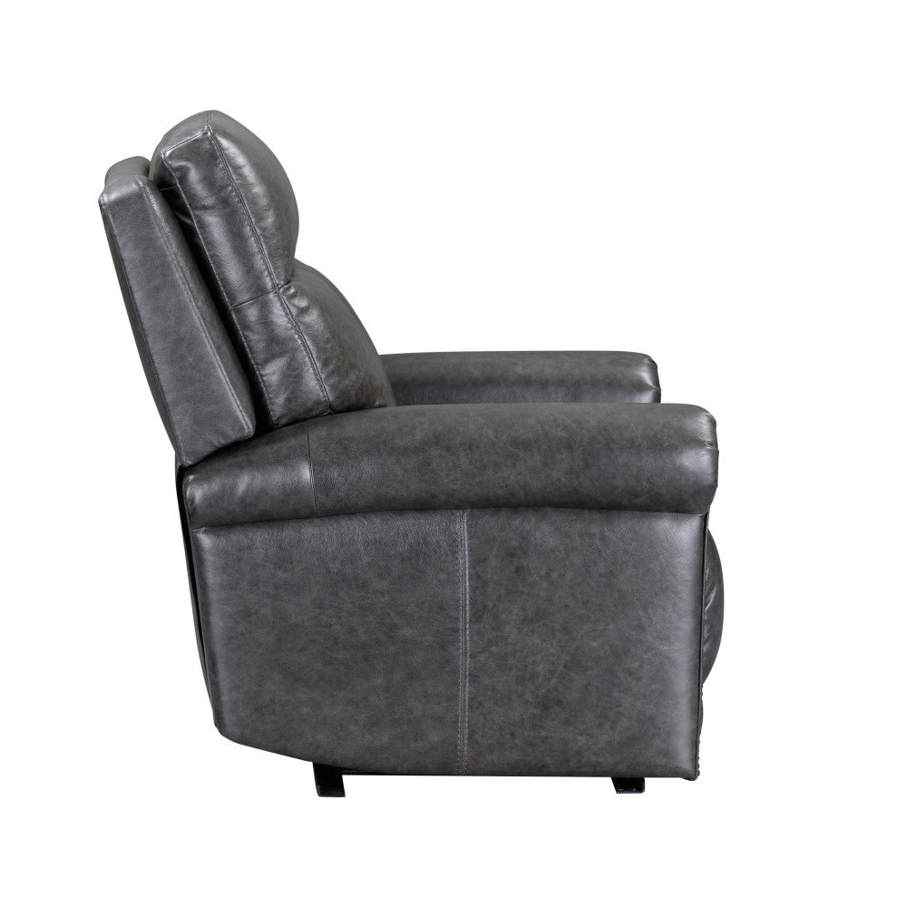Alexander Power Recliner with Power Headrest & Lumbar - Leather 706-03