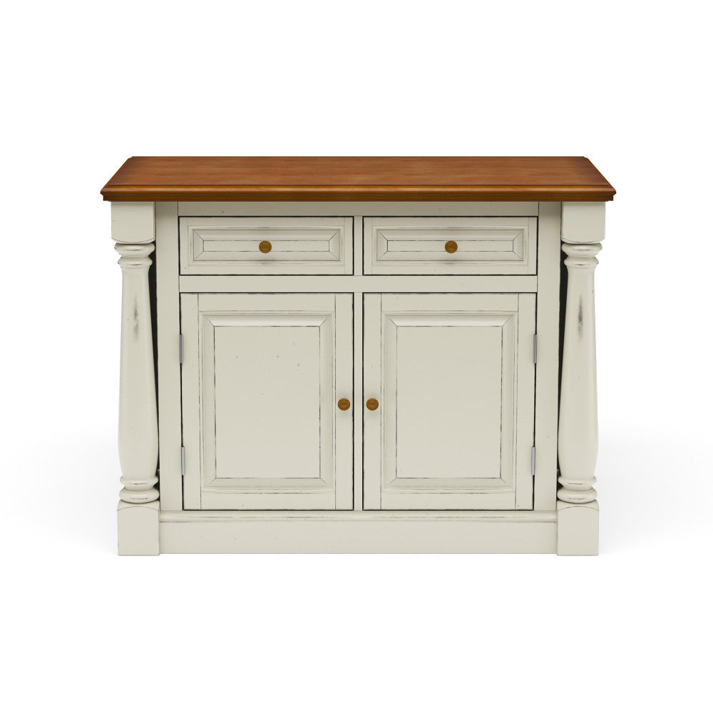 Monarch Kitchen Island - Off-White