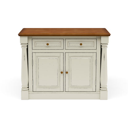 Monarch Kitchen Island - Off-White