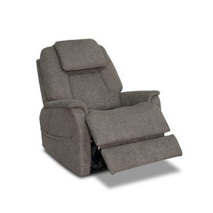 Zecliner Model 3+ Petite Power Sleep Chair with Power Headrest, Lumbar, Heat & Massage - Fabric 358-04