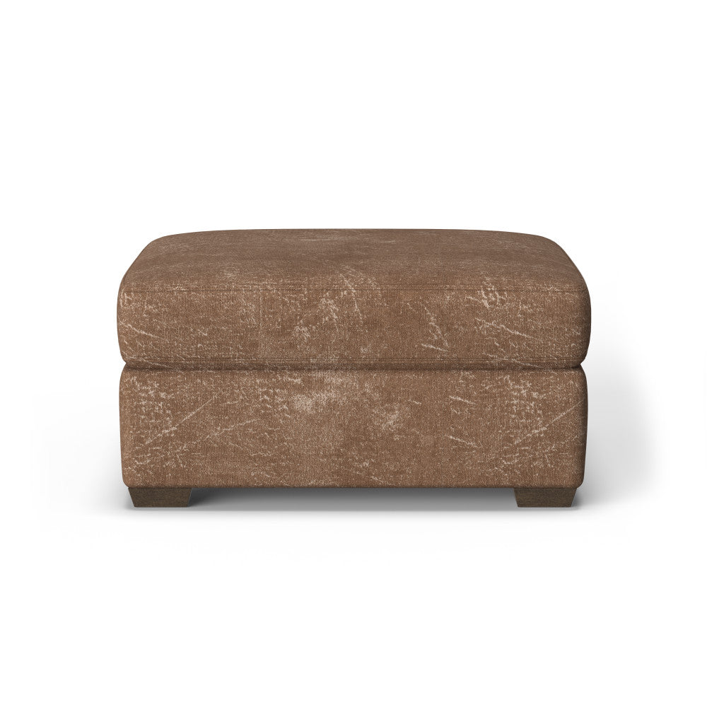 Randall Square Cocktail Ottoman - Default Title