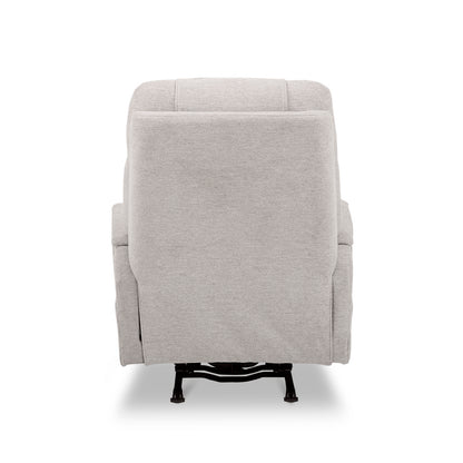 Zecliner Model 3+ Power Rocking Sleep Recliner with Power Headrest, Lumbar, Heat & Massage - Fabric 358-11