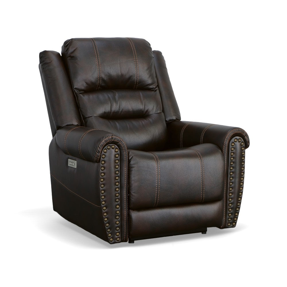 Oscar Power Recliner with Power Headrest - Fabric 629-70