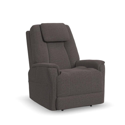 Zecliner Model 3+ Power Rocking Sleep Recliner with Power Headrest, Lumbar, Heat & Massage - Fabric 358-04