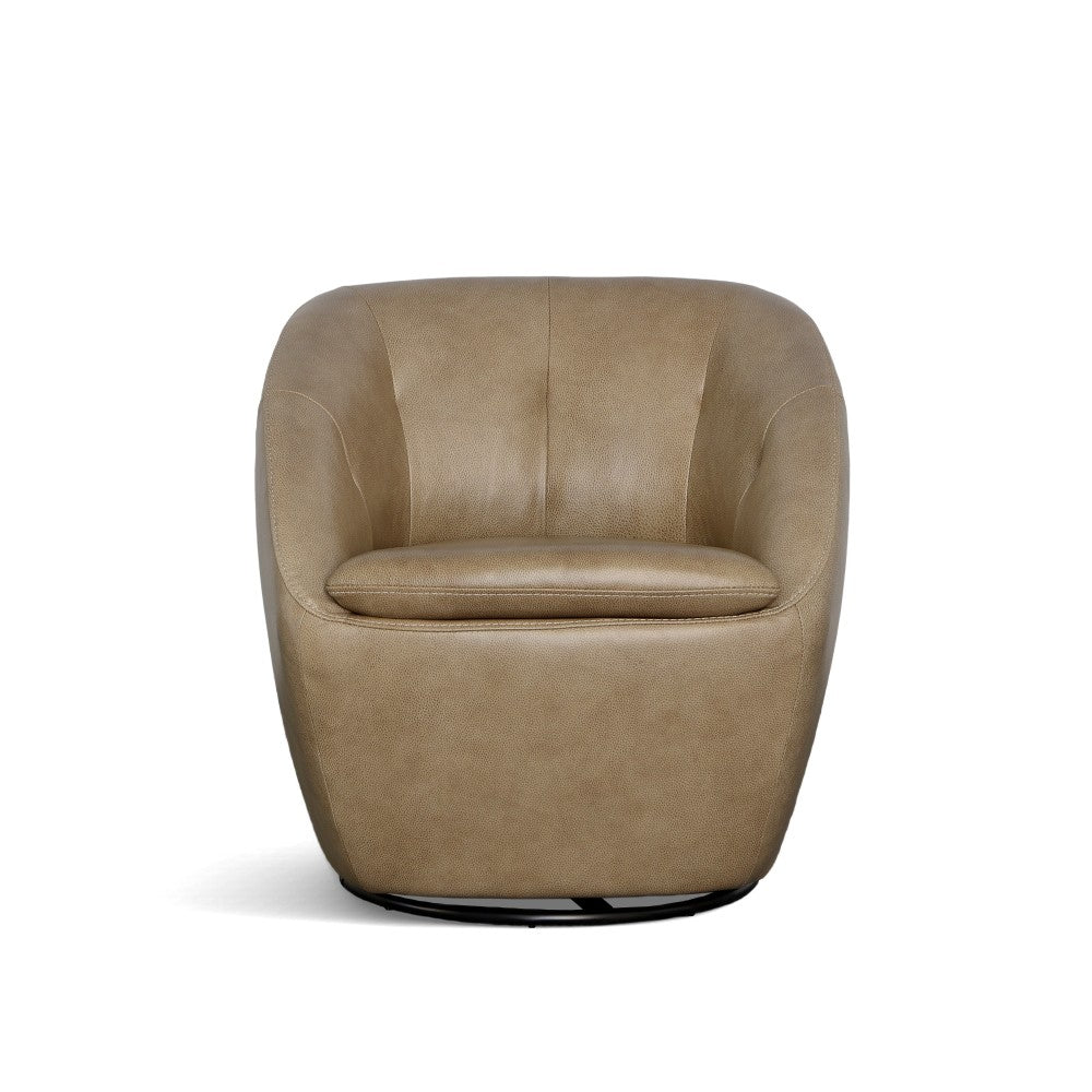 Wade Swivel Chair - Beige