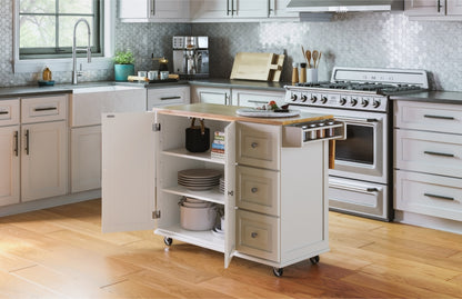 Dolly Madison Kitchen Cart - Off-White