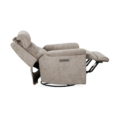 Sophisticated Perfect Match Power Swivel Gliding Recliner with Power Headrest & Lumbar - Default Title