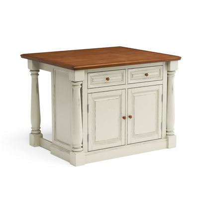 Monarch Kitchen Island - Off-White